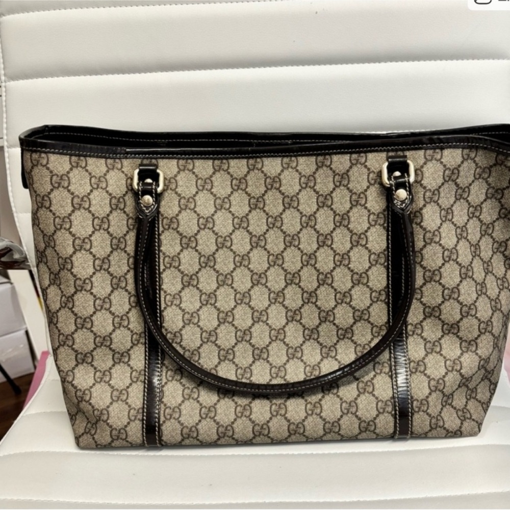 Gucci monogram large Tote - Picture 13 of 13